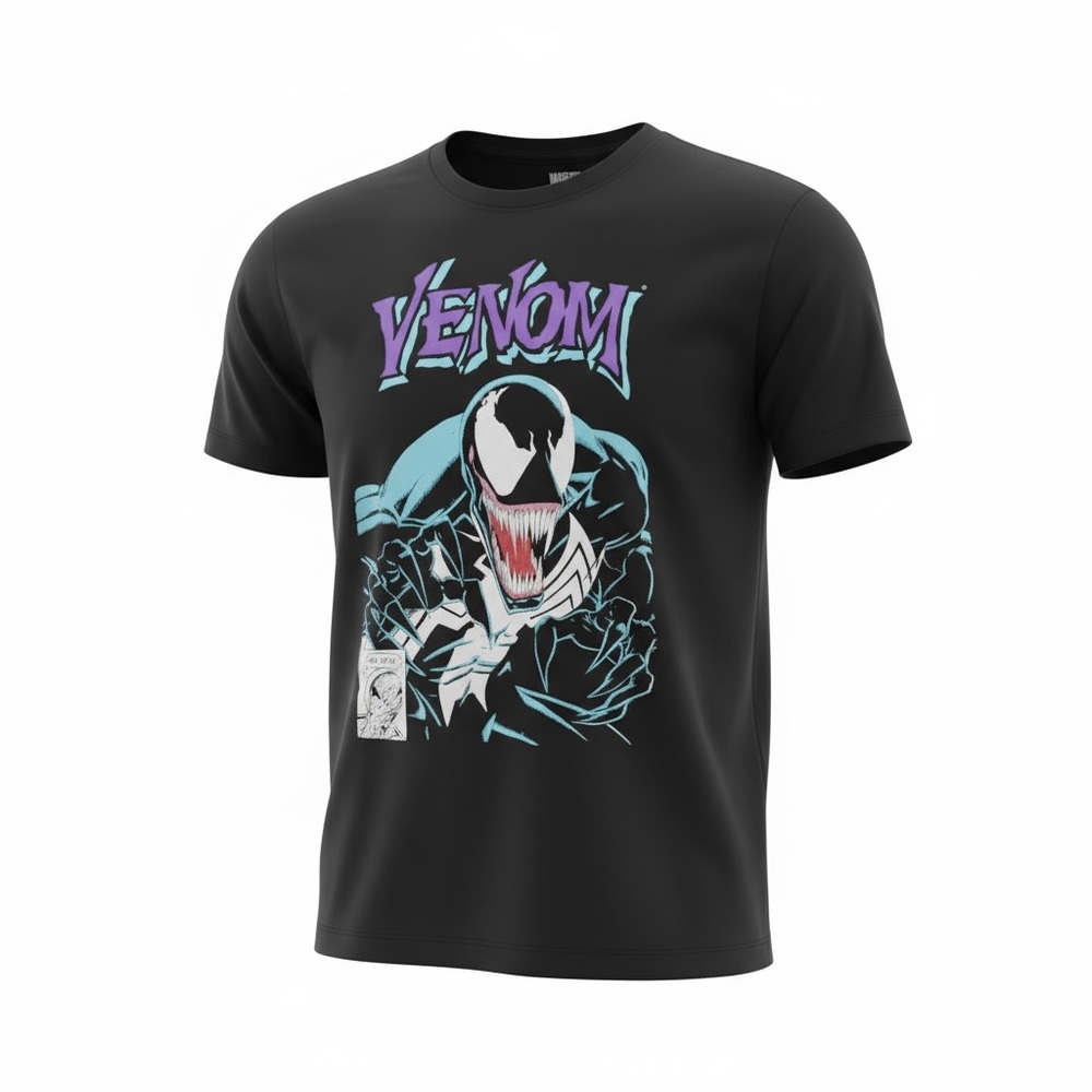 Marvel Men’s“Venom” Tee. Size Large GUC